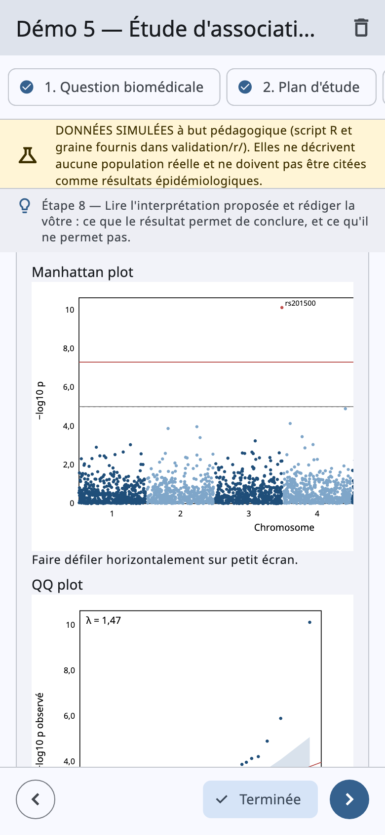 Manhattan plot