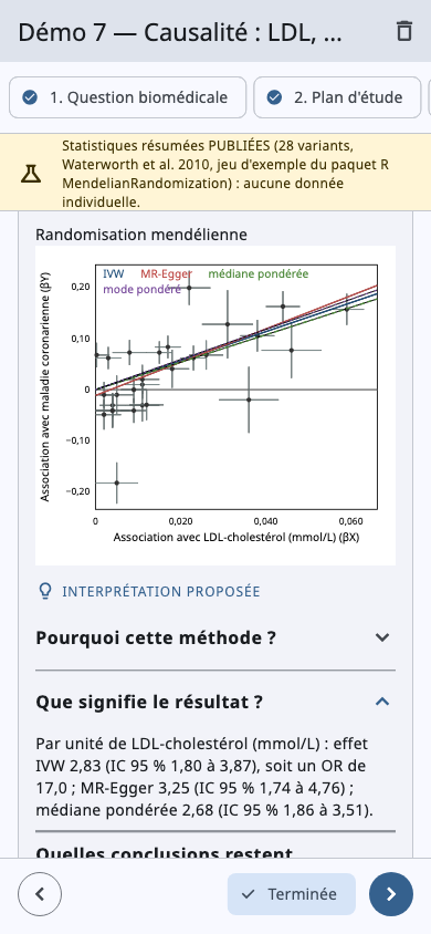 Randomisation mendélienne